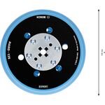 Опорные тарелки универсальные с отверстиями EXPERT Multihole, 125 мм, фото , изображение 3 | SNABZHENIE.com.ua