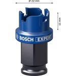 Коронка BOSCH EXPERT по металлу, 22 x 5 мм, фото , изображение 3 | SNABZHENIE.com.ua
