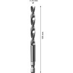 Центрувальне свердло EXPERT Power Change Plus, HSS-G, 7,15 x 105 мм BOSCH, фото , зображення 3 | SNABZHENIE.com.ua