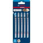 Полотна для лобзиков BOSCH EXPERT 'Wood 2-side clean' T 308 BP, 5 шт., фото , изображение 2 | SNABZHENIE.com.ua