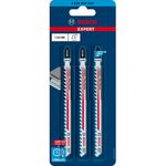 Полотно для лобзиков Bosch EXPERT 'Fiber Plaster' T 341 HM, 3 шт., фото , изображение 2 | SNABZHENIE.com.ua