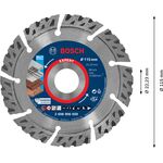 Алмазный отрезной круг EXPERT MultiMaterial, 115 мм, BOSCH, фото , изображение 3 | SNABZHENIE.com.ua