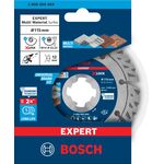 Алмазный отрезной круг EXPERT MultiMaterial X-LOCK, 115 мм, BOSCH, фото , изображение 2 | SNABZHENIE.com.ua