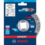 Алмазний відрізний круг EXPERT MultiMaterial X-LOCK, 125 x 22,23 x 2,4 x 12 мм BOSCH, фото , зображення 2 | SNABZHENIE.com.ua