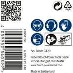 Шліфувальна сітка BOSCH EXPERT M480 для ексцентрикових машин, 150 мм, G 150, 50 шт., фото , изображение 4 | SNABZHENIE.com.ua