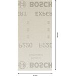 Шліфувальна сітка BOSCH EXPERT M480 для ексцентрикових машин, 93x186 мм, 50 шт., фото , изображение 3 | SNABZHENIE.com.ua