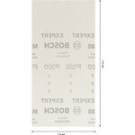 Шліфувальна сітка BOSCH EXPERT M480, 115 x 230 мм, G 320, 10 шт., фото , изображение 3 | SNABZHENIE.com.ua