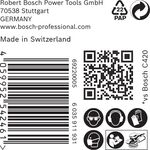 Шліфувальний папір BOSCH EXPERT C470, 125 мм, G 40, 50 шт., 8 отворів, фото , изображение 4 | SNABZHENIE.com.ua