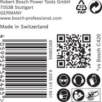 Шлифовальная бумага BOSCH EXPERT C470 125 мм, G 80, 50 шт., фото , изображение 4 | SNABZHENIE.com.ua
