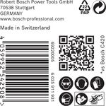 Шліфувальний папір BOSCH EXPERT C470, 125 мм, G 120, 50 шт., фото , изображение 4 | SNABZHENIE.com.ua