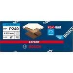 Шліфувальний папір BOSCH C470, 125 мм, 8 отворів, G 240, 50 шт., фото , изображение 2 | SNABZHENIE.com.ua