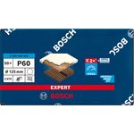 Шлифовальная бумага BOSCH EXPERT C470, 125 мм, G 60, 50 шт., фото , изображение 2 | SNABZHENIE.com.ua