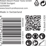 Шліфувальний папір BOSCH EXPERT C470 для гіпсокартону, 225 мм, G 80, 25 шт., фото , изображение 4 | SNABZHENIE.com.ua