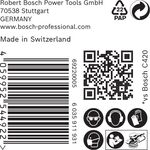 Шлифовальная бумага BOSCH C470 G 100, 125 мм, 50 шт., фото , изображение 4 | SNABZHENIE.com.ua