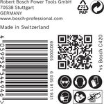 Шліфувальний папір BOSCH EXPERT C470, 125 мм, G 400, 50 шт., фото , изображение 4 | SNABZHENIE.com.ua