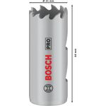 Коронка PRO Multi Material 21 мм с резьбой BOSCH, фото , изображение 3 | SNABZHENIE.com.ua