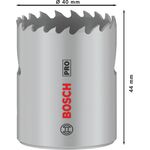 Коронка PRO Multi Material 40 мм с резьбой BOSCH, фото , изображение 3 | SNABZHENIE.com.ua
