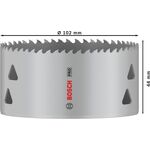 Коронка BOSCH PRO Multi Material 102 мм с резьбой, фото , изображение 3 | SNABZHENIE.com.ua