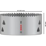 Коронка BOSCH PRO Multi Material, 105 мм, с резьбой, фото , изображение 3 | SNABZHENIE.com.ua