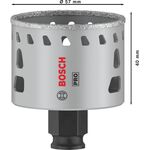 Коронка PRO Tile PC Plus, 57 мм, HS BOSCH, фото , зображення 3 | SNABZHENIE.com.ua