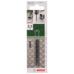 Сверло по металлу HSS-R, DIN 338, диам. 2,5 мм, рабочая длина 57 мм BOSCH, фото , изображение 2 | SNABZHENIE.com.ua