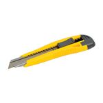 Нож MASTERTOOL 18 мм с металлической направляющей и кнопочным фиксатором, фото  | SNABZHENIE.com.ua