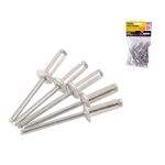 Заклепки алюминиевые MASTERTOOL 4.8х16 мм 50 шт 20-0600, фото  | SNABZHENIE.com.ua