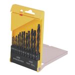 Набор сверл MASTERTOOL HSS 13 шт 2-8 мм в пластиковой коробке черный, фото  | SNABZHENIE.com.ua