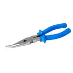 Щипці гнуті MASTERTOOL американського типу 180 мм C45 HRC 44~48 22-3180, фото  | SNABZHENIE.com.ua