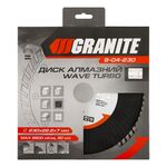 Диск алмазний GRANITE TURBO WAVE 230 мм 9-04-230, фото , зображення 2 | SNABZHENIE.com.ua