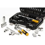 Набор ключей и насадок MASTERTOOL CrV 1/4 и 1/2, 94 шт, 78-5094, фото , изображение 2 | SNABZHENIE.com.ua