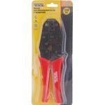 Клещи обжимные с трещоткой MASTERTOOL 220 мм 75-2250, фото , изображение 2 | SNABZHENIE.com.ua