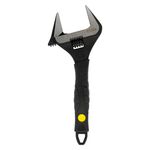 Ключ разводной MASTERTOOL 250 мм 0 – 50 мм тонкие губки CrV рукоятка с TPR накладкой 76-0323, фото , зображення 2 | SNABZHENIE.com.ua