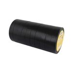 Изоляционная лента MASTERTOOL 0.15 мм 17 мм 25 м черная, 10 шт, фото , изображение 2 | SNABZHENIE.com.ua