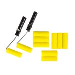 Набор малярный MASTERTOOL №10 валик поролоновый 100х36 мм 10 шт/2 ручки, фото , изображение 3 | SNABZHENIE.com.ua