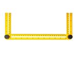 Шаблометр MASTERTOOL 250х120 мм 30-3525, фото , зображення 3 | SNABZHENIE.com.ua