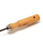 Совок MASTERTOOL зауженный с деревянной ручкой 300х60 мм 14-6188, фото , изображение 2 | SNABZHENIE.com.ua