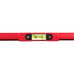 Уровень каменщика MASTERTOOL 60 см с зеркальцем 2 капсулы 0.5 мм/м, фото , изображение 3 | SNABZHENIE.com.ua