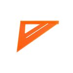 Угольник плотника MASTERTOOL 180 мм пластиковый, фото  | SNABZHENIE.com.ua