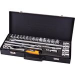 Набор торцевых насадок MASTERTOOL PROFI CrV 1/2" 10-32 мм, 24 шт., фото  | SNABZHENIE.com.ua