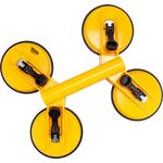 Держатель для стекла MASTERTOOL вакуумный Ø 125 мм 4в1 180 кг ABS пластик 14-0904, фото , зображення 2 | SNABZHENIE.com.ua