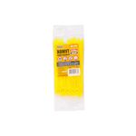 Пластиковый хомут MASTERTOOL 2.5x150 мм, 100 шт, желтый, фото , изображение 2 | SNABZHENIE.com.ua