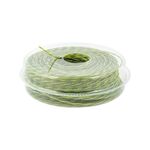 Леска для триммера безшумна MASTERTOOL SPIRAL SQUARE 2.40 мм 131 м (блистер) двоколірна 19-0412, фото  | SNABZHENIE.com.ua