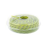 Леска для триммера безшумна MASTERTOOL SPIRAL SQUARE 3.00 мм 89 м (блистер) двоколірна 19-0414, фото  | SNABZHENIE.com.ua
