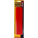 Стержні клеєві MASTERTOOL 7.2х200 мм 12 шт червоні 42-1159, фото , зображення 2 | SNABZHENIE.com.ua