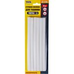 Клеевые стержни MASTERTOOL TEXTILE 11.2х200 мм, 6 шт для ткани, фото , изображение 2 | SNABZHENIE.com.ua