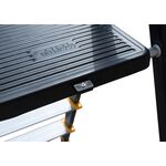 Стремянка MASTERTOOL сталь + алюміній 6 ступенів h=1282 мм max 150 кг 79-1206, фото , зображення 3 | SNABZHENIE.com.ua