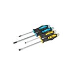 Отвертки ударні MASTERTOOL EXTERNAL HEX набір 4 шт PH2х100/PH3х150/SL6х100/SL8х150 40-1154, фото  | SNABZHENIE.com.ua