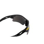 Очки відкриті MASTERTOOL SPORTLINE BLUE MIRROR панорамна лінза полуоправа протиковзкі дужки 82-0011, фото , зображення 3 | SNABZHENIE.com.ua
