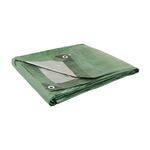 Двусторонний тент MASTERTOOL 2х3 м 130 г/м² хаки/серебро 89-1203, фото , изображение 2 | SNABZHENIE.com.ua